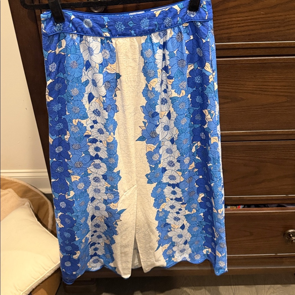 Farm Rio Blue & White Floral Two-Piece Set - Picture 4 of 7